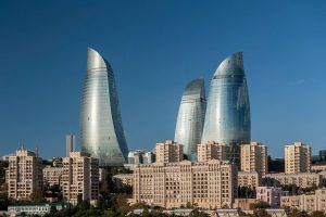 Bakú, moderna capital de Azerbaiyán