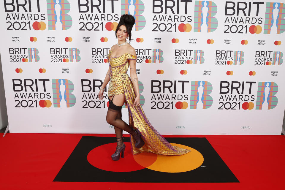 Dua Lipa, gran vencedora en unos Brit Awards dominado por mujeres El