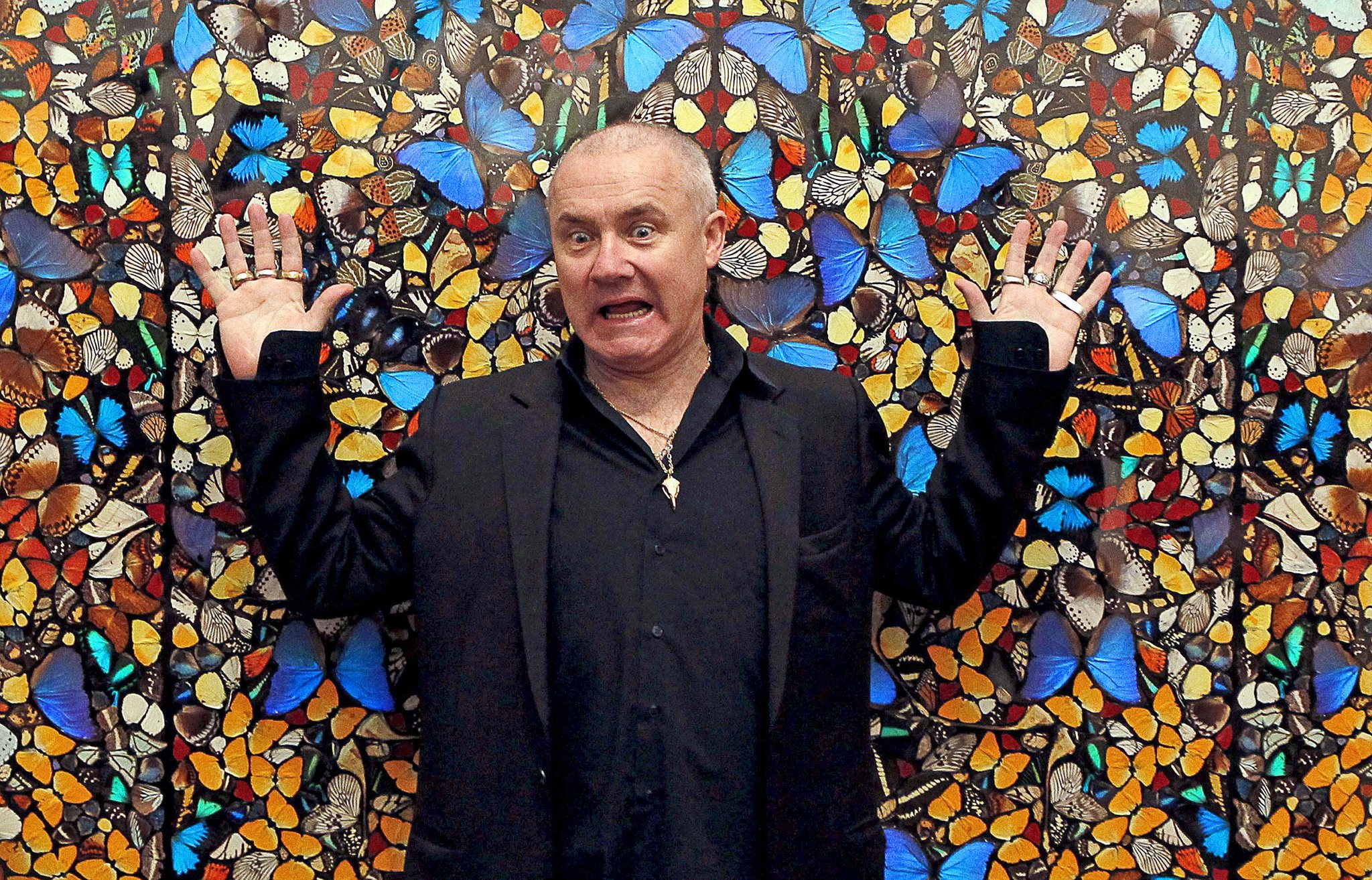 Se inaugura nueva muestra de Damien Hirst, uno de los artistas más