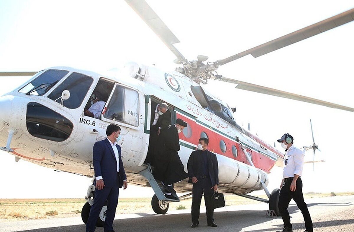 Localizan el helicóptero accidentado del presidente de Irán