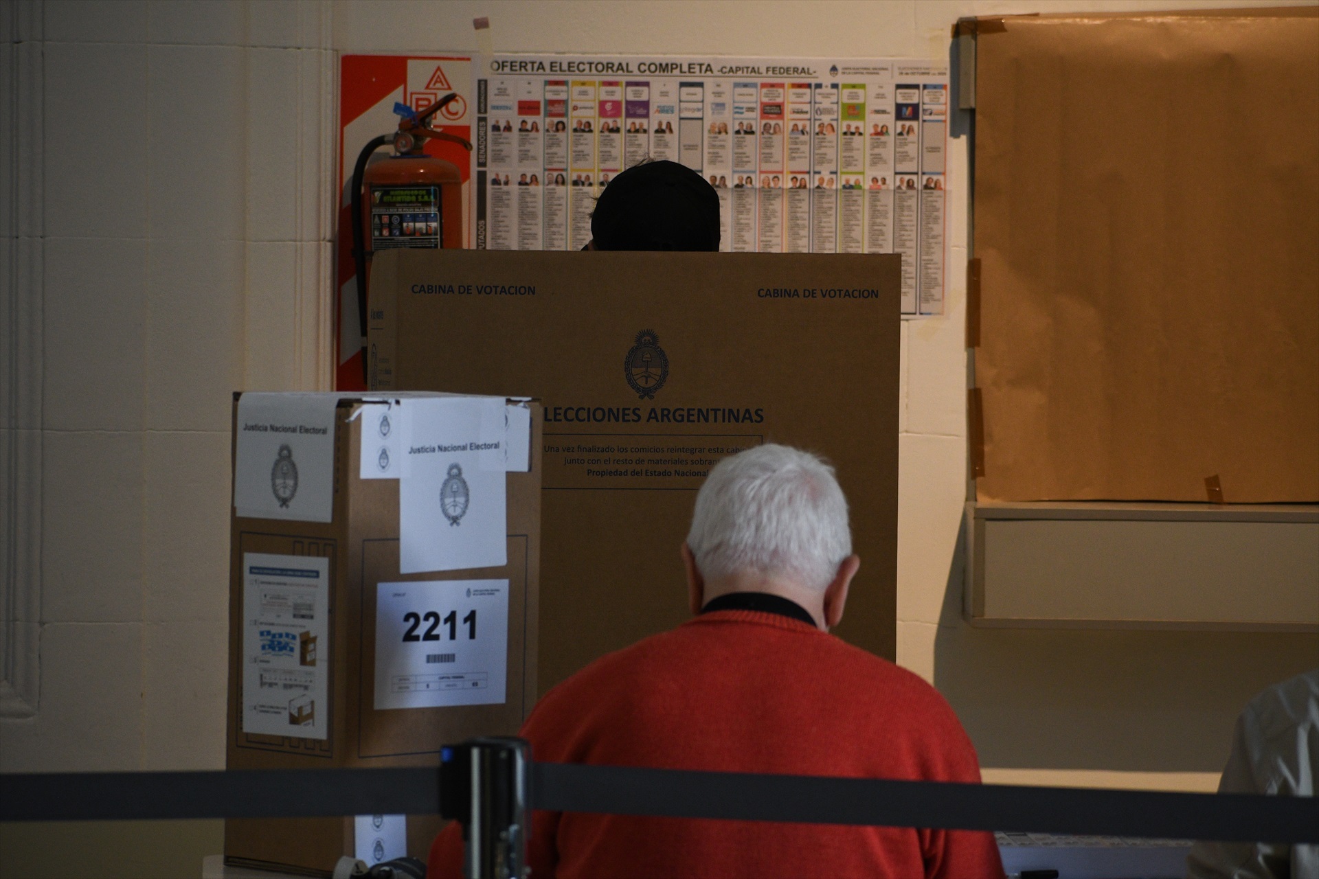 Alta abstención marca jornada electoral en Argentina