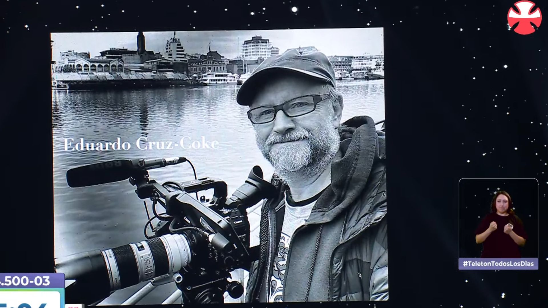 Teletón rinde homenaje a artistas fallecidos, con especial tributo a Eduardo Cruz-Coke