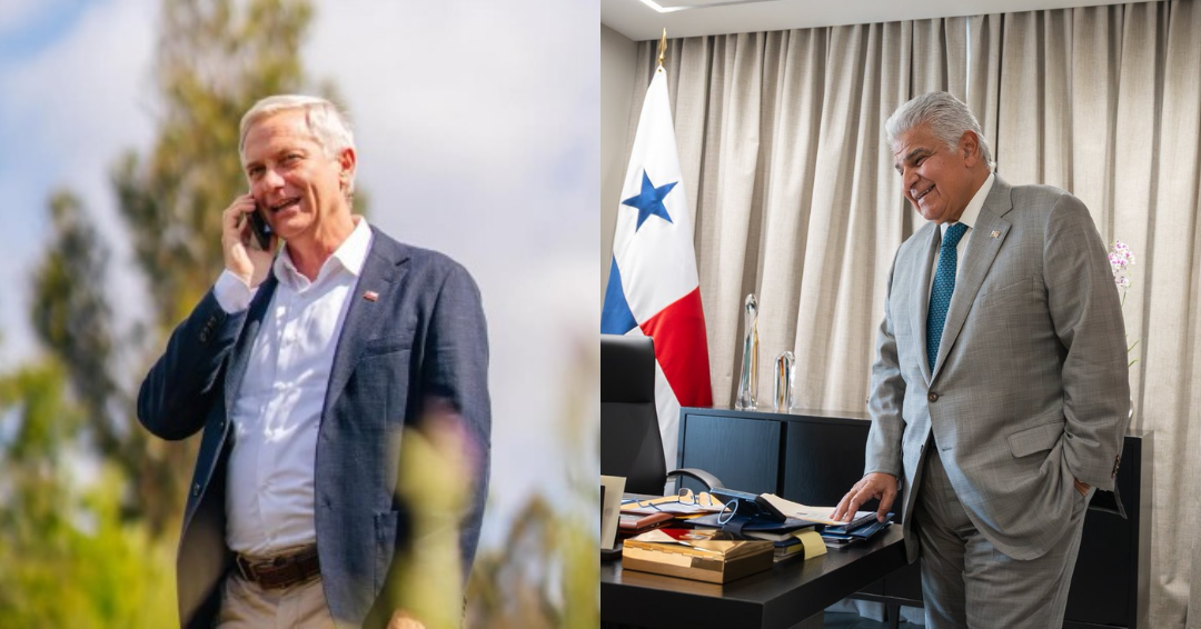 Kast recuerda polémica por inversiones en Panamá en conversación con Presidente Mulino
