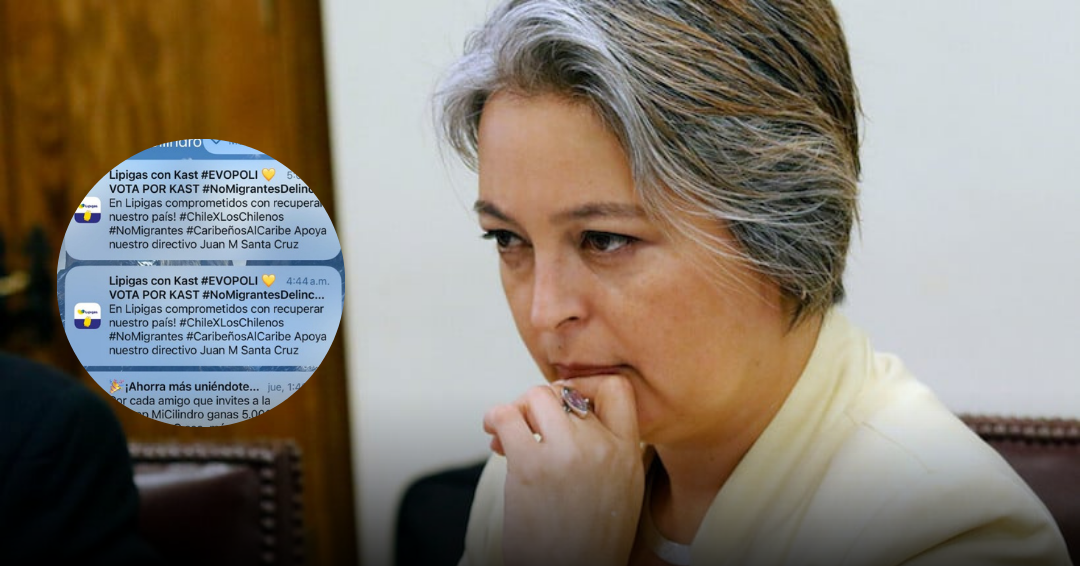 Jara denuncia a Lipigas ante el Servel por propaganda a favor de Kast fuera de periodo