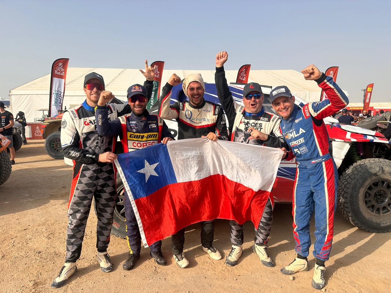 “Chaleco” López cierra el Dakar 2026 en el sexto lugar