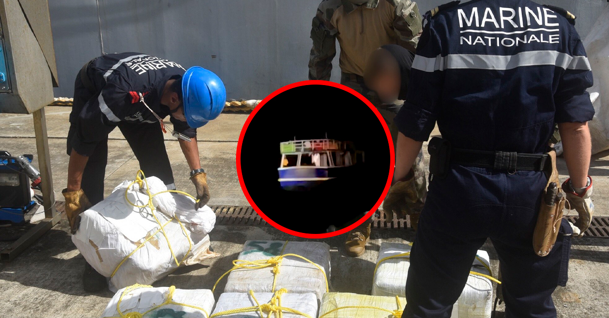 Francia incauta más de US$ 150 millones en cocaína en operativos en el Caribe y la Polinesia