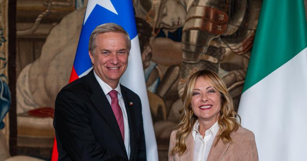 José Antonio Kast cierra gira europea con reunión con Giorgia Meloni