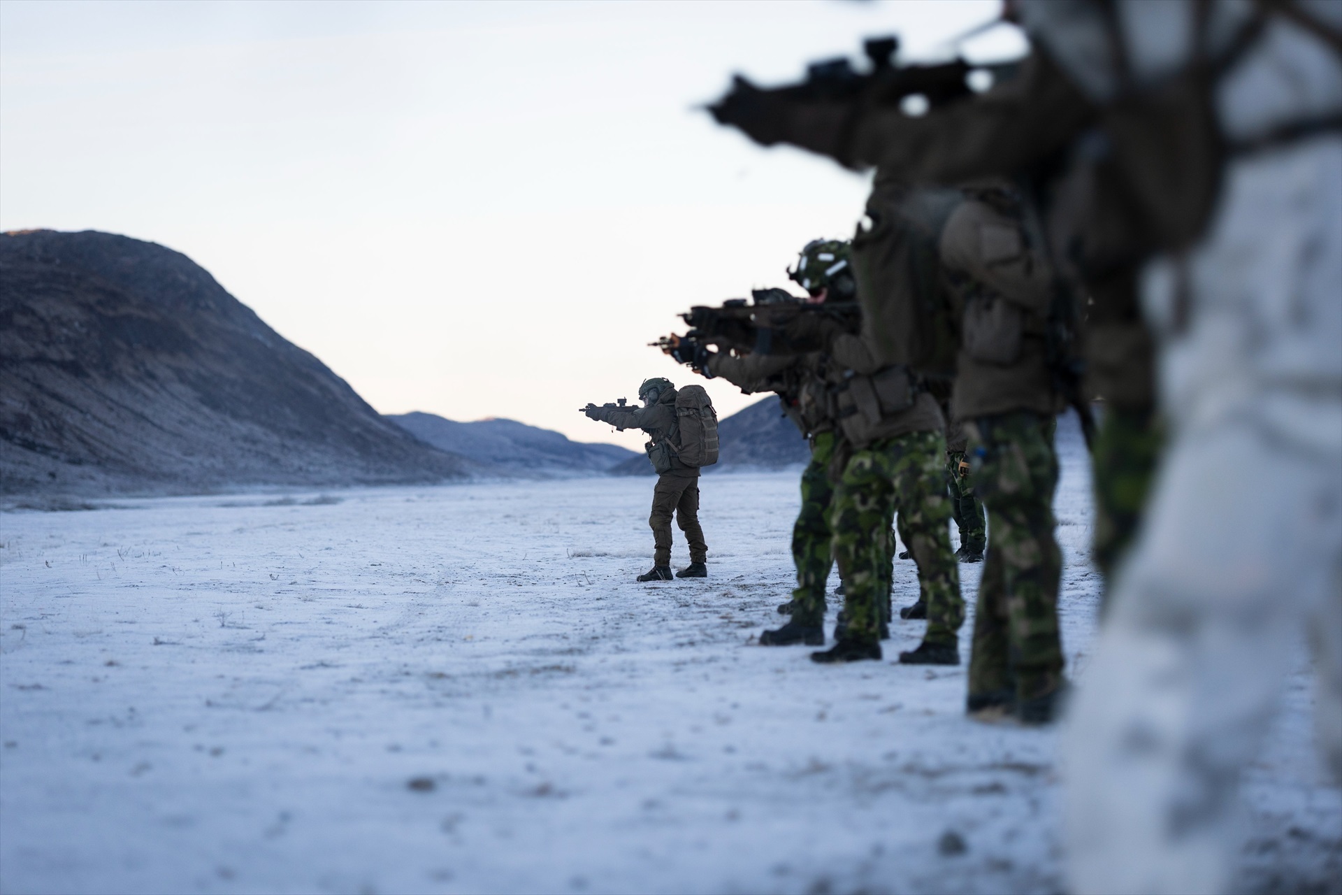Organización del Tratado del Atlántico Norte despliega fuerzas en Groenlandia en primer ejercicio “Centinela del Ártico”
