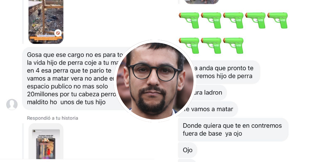 “Pronto te mataremos”: Alcalde Concha denuncia amenazas de muerte en su contra