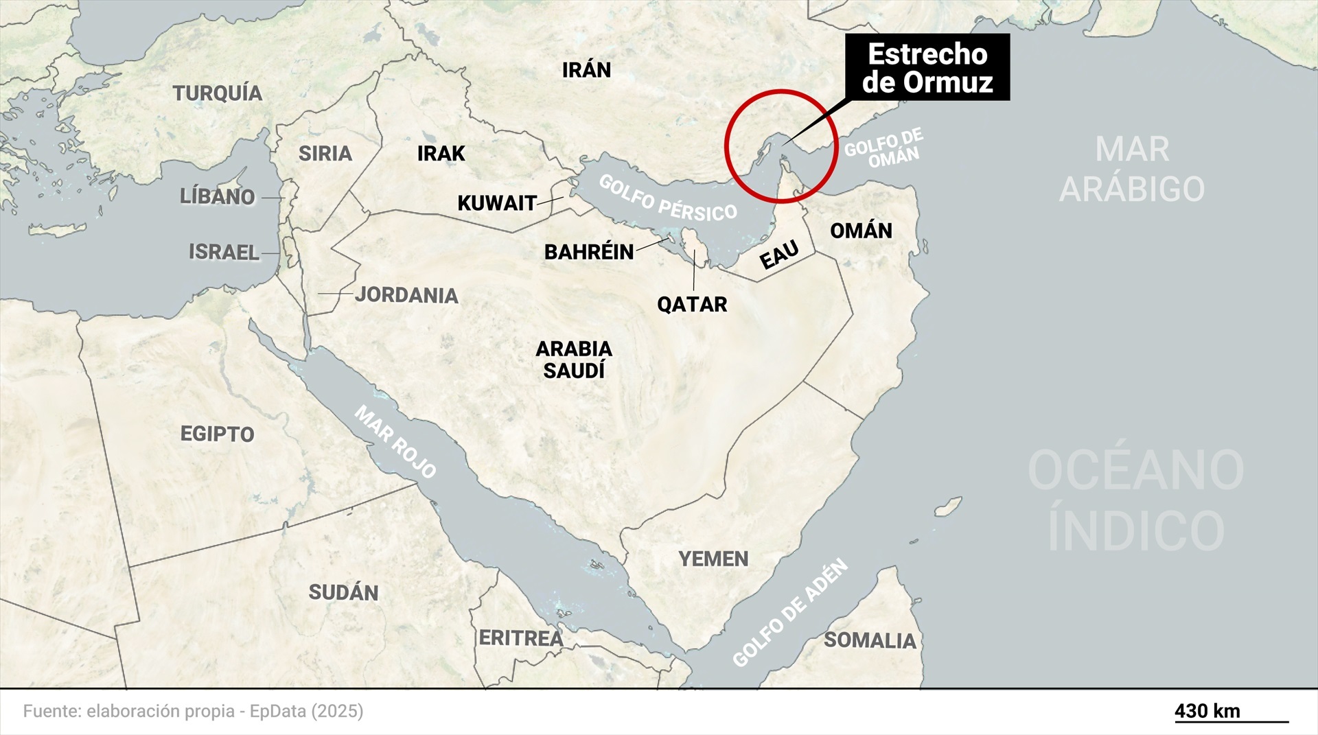 ONU advierte que libre navegación en estrecho de Ormuz es clave para la economía mundial