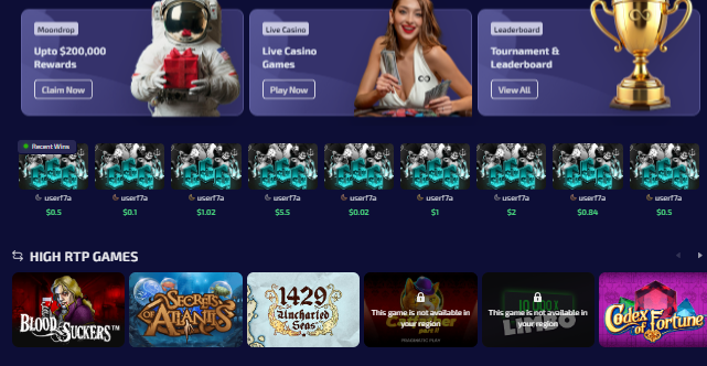 Reseña de Moonbet: El Casino Cripto con Retiros en Menos de 1 Segundo: ¿Vale la Pena para Jugadores Chilenos?