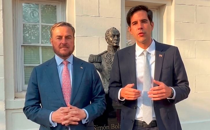 Delegación venezolana inicia agenda en Washington para reactivar relaciones con EEUU