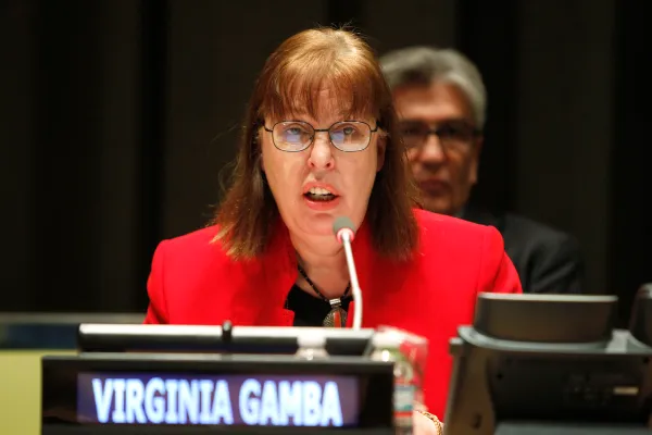 Argentina postula a Virginia Gamba para suceder a António Guterres al frente de ONU