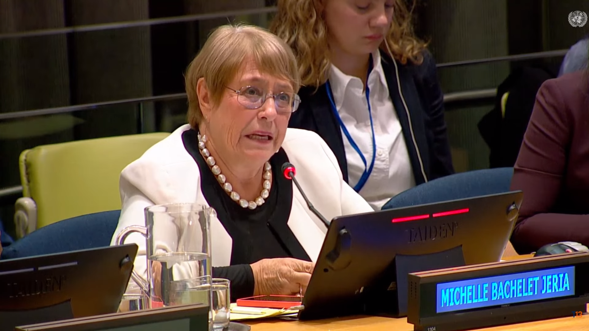 Bachelet expone ante la ONU: “Si soy Secretaria General, tengo que valer la pena para los pueblos del mundo”